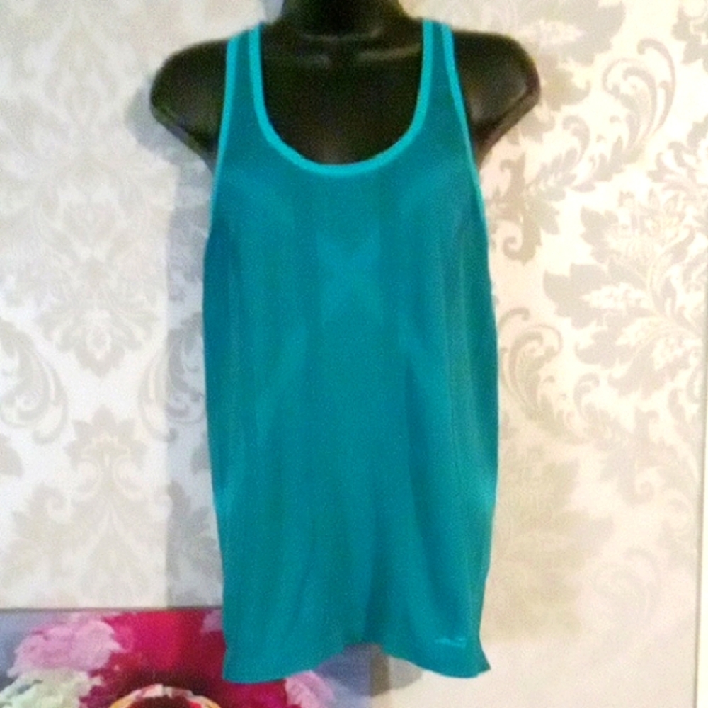 Avia Turquoise Racerback Tank Top